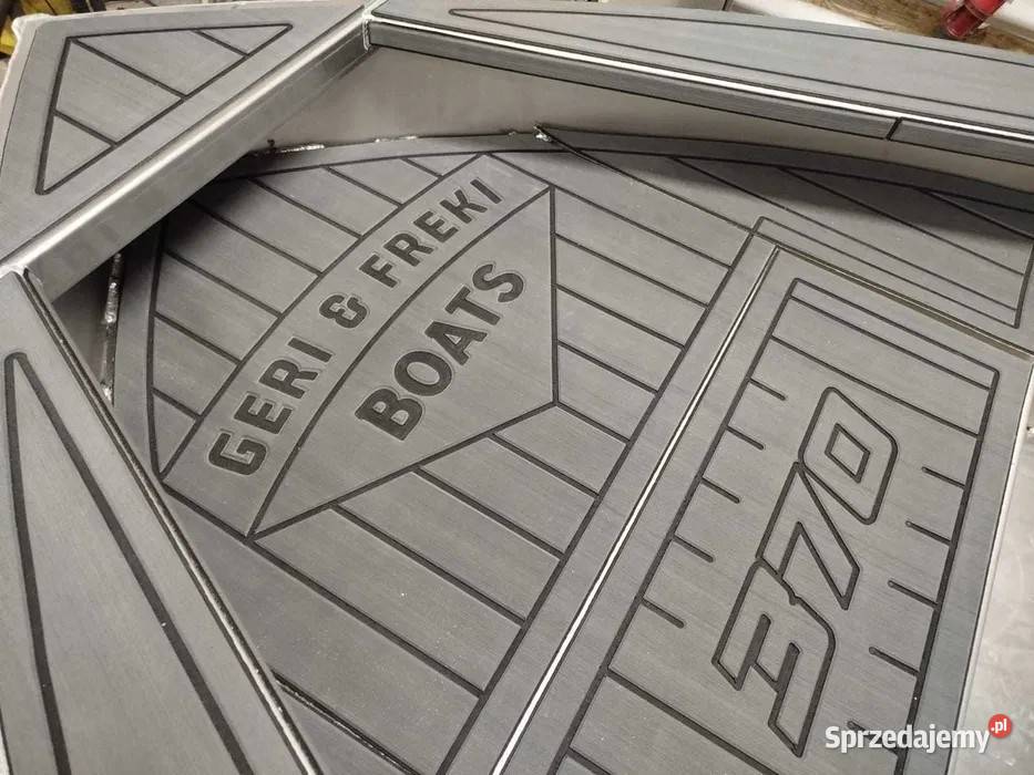 Łódź aluminiowa wędkarska GF 370 W 37m 10 rabatu Mierzyn sprzedam