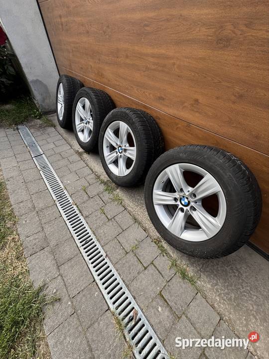 Alufelgi 16 BMW 22555R16 opona zima DOT 3415 Samochodowe Wiązownica Duża