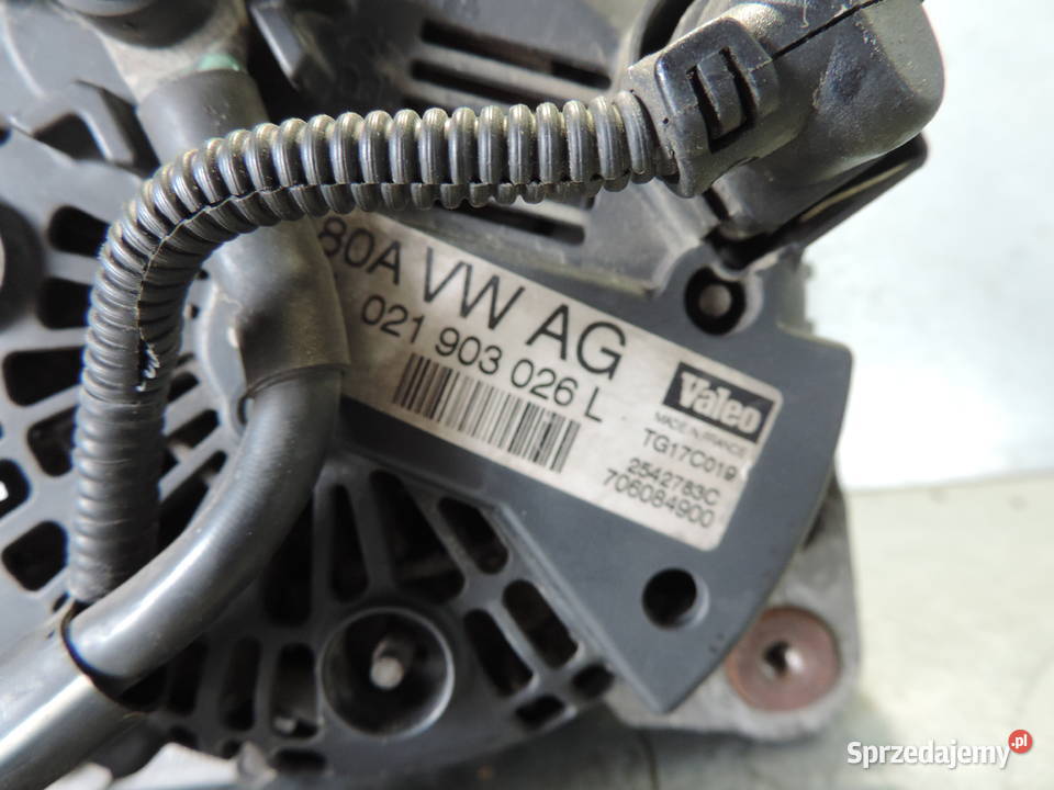 VW PASSAT B6 19 TDI ALTERNATOR 021903026L 180A małopolskie Nowy Sącz sprzedam