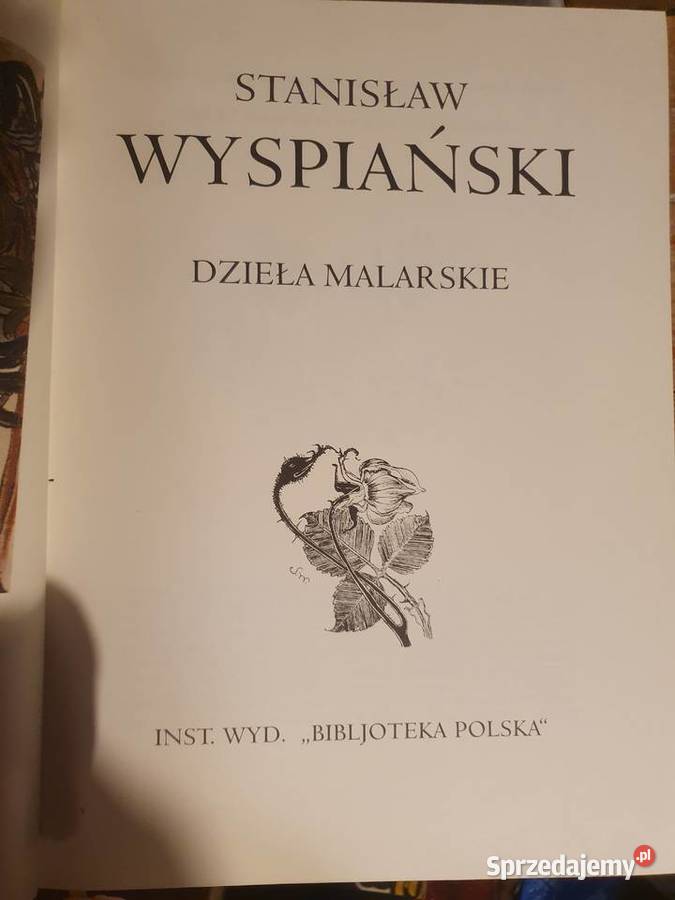 Stanisław Wyspiański Dzieła Malarskie Poradniki, albumy i reportaże Wrocław