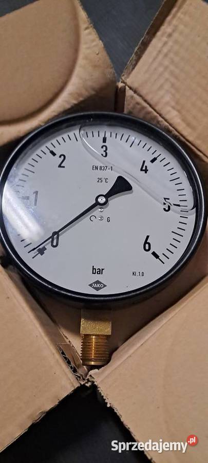 Manometr Jako 06 bar fi 160mm 6bar Myślenice