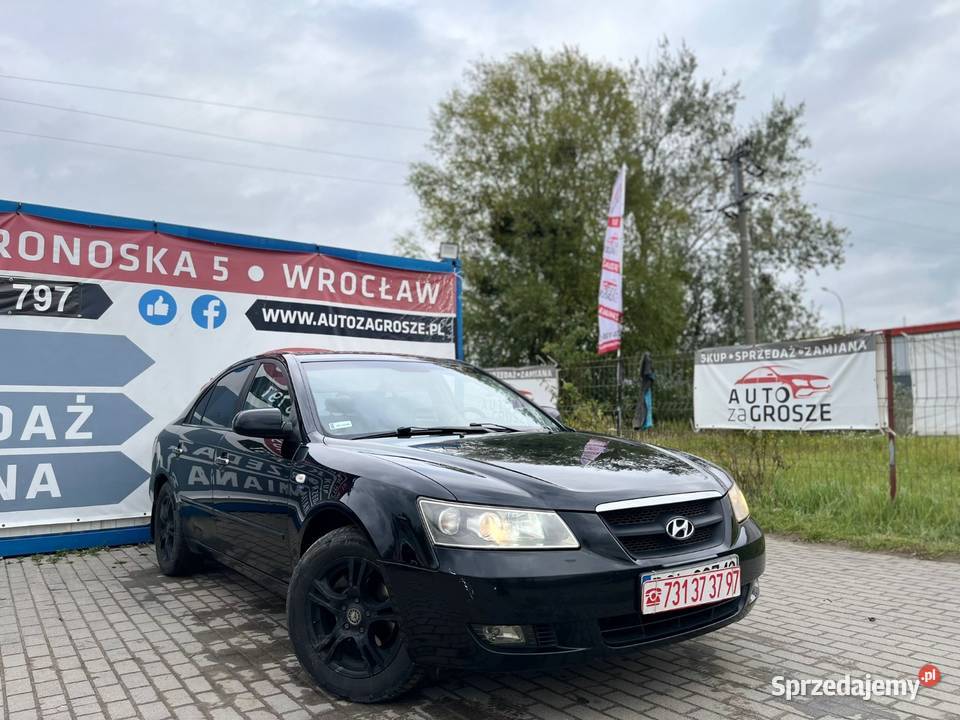 Hyundai Sonata 24 Benzyna LPG 2005 STAG Automat Sonata Wrocław