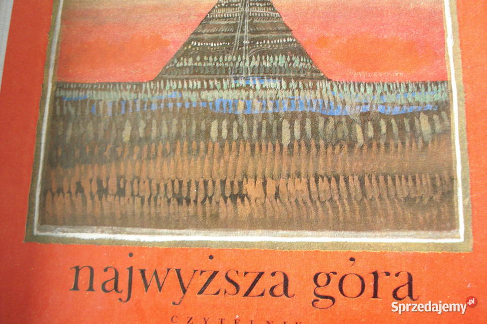 Książka Najwyższa Góra M Buczkówna wyd 1967 r łódzkie Łódź