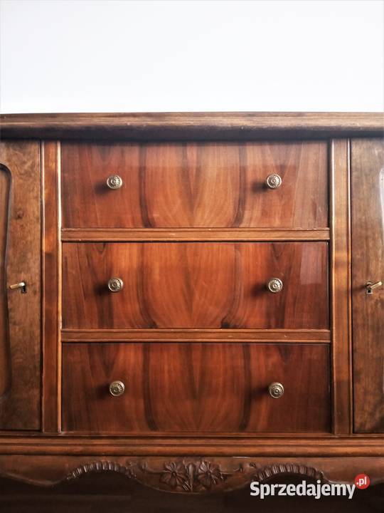duża komoda LUDWIKOWSKA drewno dębowe idealna do Warszawa