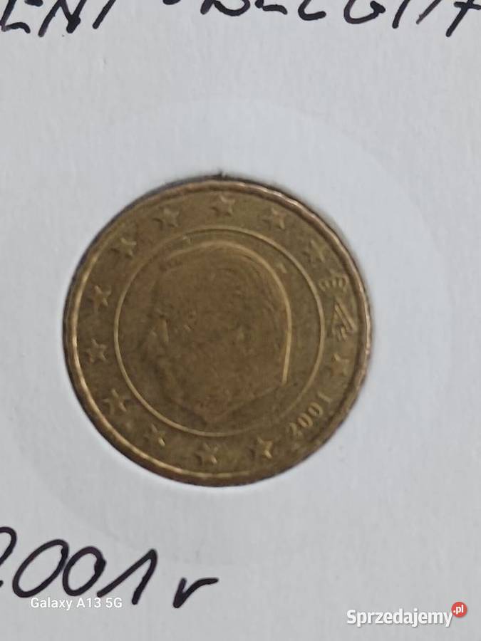 10 Eurocentów Belgia 2001 r wielkopolskie Konin sprzedam