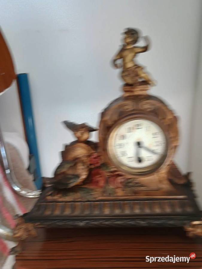Wiszący zegar kominkowy francuski Rzeszów