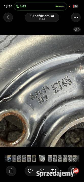 Felgi Audi 5x112 1956515 Opony zima Hankook Krępiec