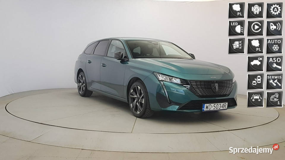 Peugeot 308 12 PureTech Allure Pack SS EAT8 Z gniazdo USB Warszawa