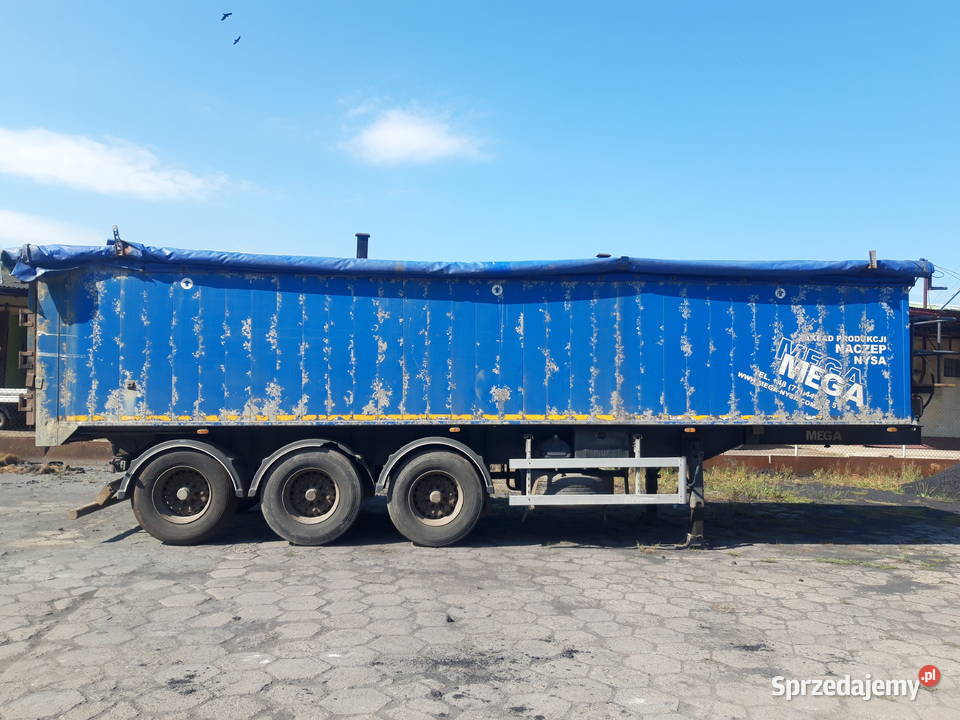 Naczepa firmy mega wywrotka 38m3 łódzkie Krośniewice