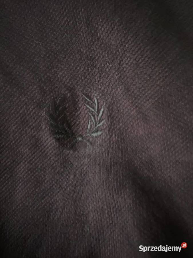 Męska bordowa koszulka polo FRED PERRY L OKAZJA lubelskie