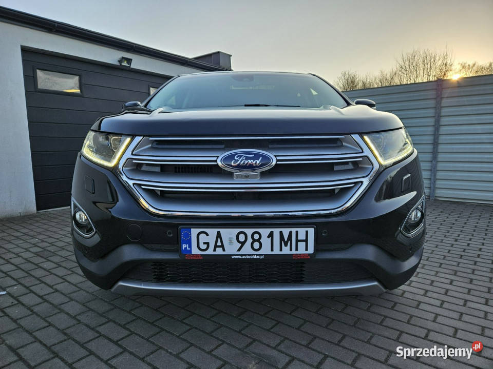 Ford EDGE TITANIUM 20 TDCi 180 4x4 bezwypadek czarny