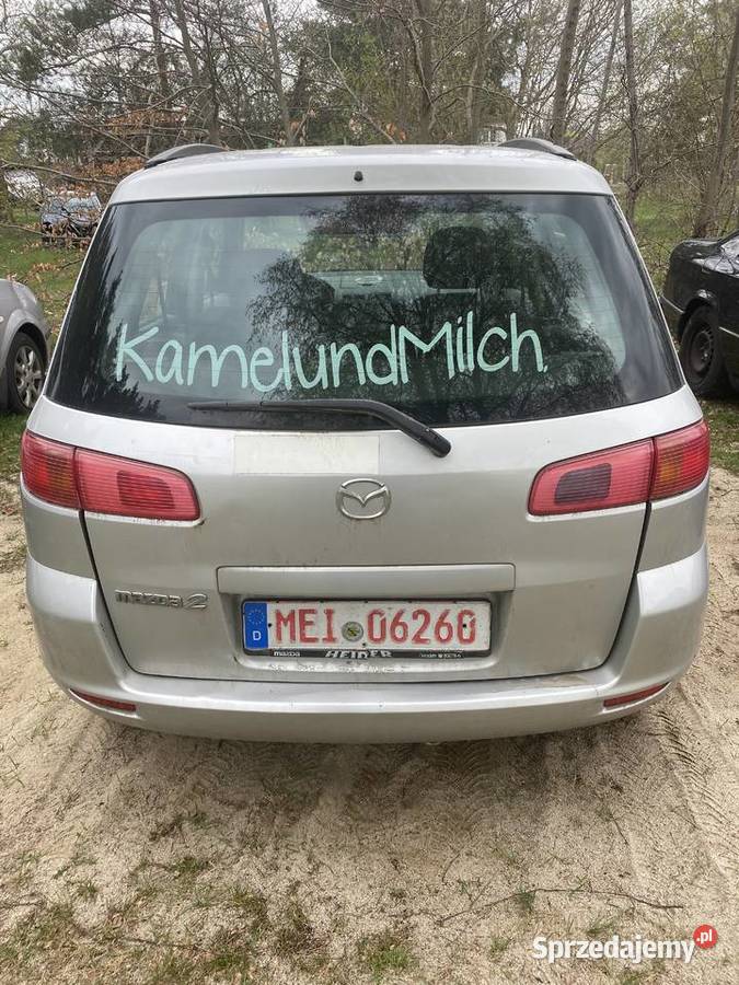 Mazda 2 pali jeździ hamuje Przewóz