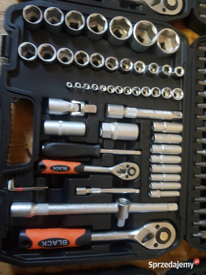 ZESTAW KLUCZY NASADOWYCH 108el CHROME Black sprzedam