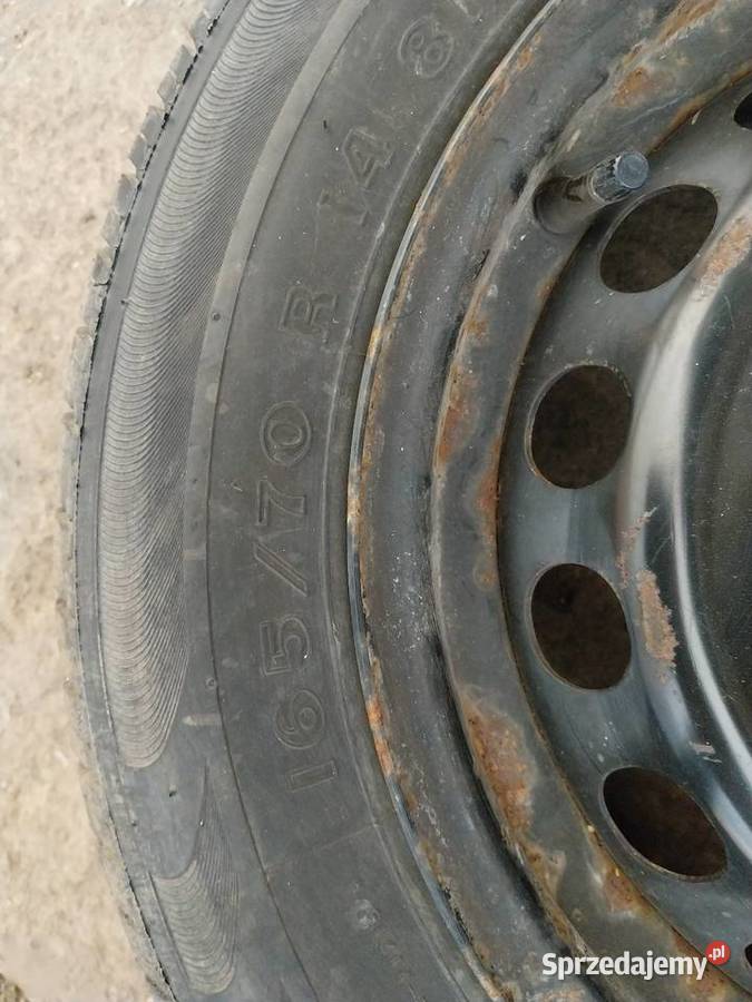 Koła punto opona letnia 165 70 r14 świętokrzyskie Pińczów