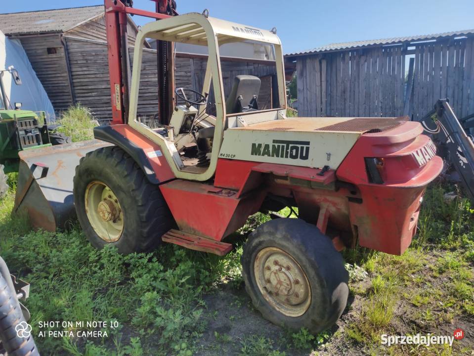 Wózek Widłowy Manitou M430 cp 4x4 Terenowy Mocny Manitou Motoryzacja sprzedam