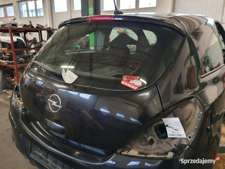 KLAPA OPEL CORSA D 2HU osobowe Pozostałe kujawsko-pomorskie Lipno