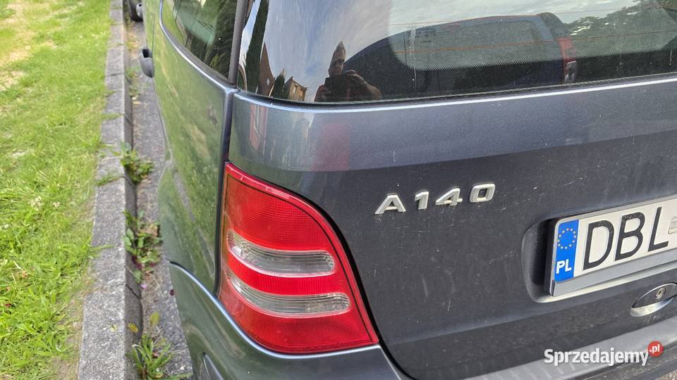 Mercedes A140 2003 14 benzyna kupiony w Polsce Bolesławiec