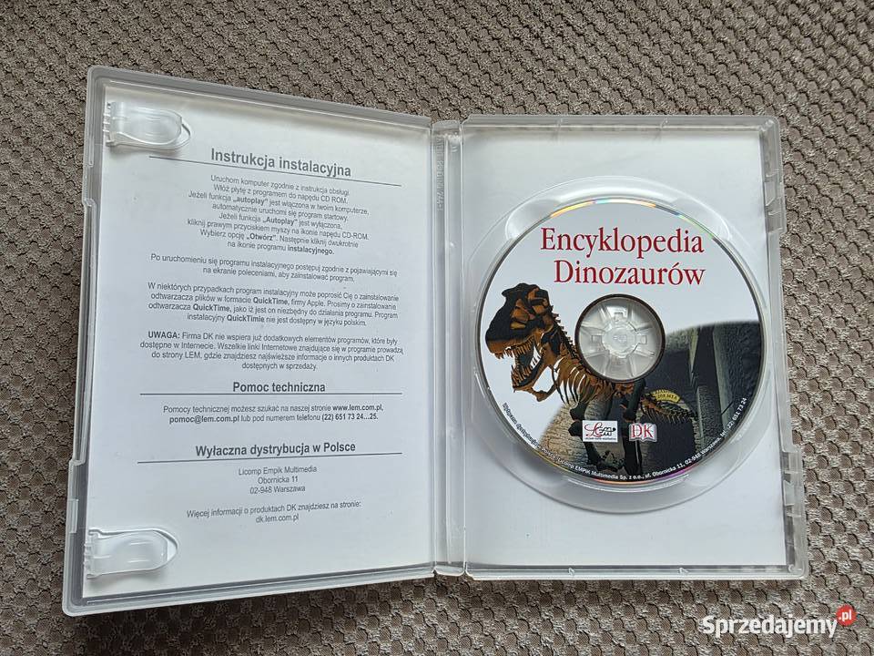 program edukacyjny na komputer Encyklopedia Kultura i Rozrywka Kraków
