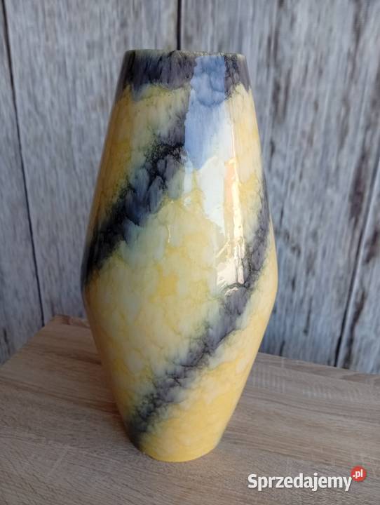 niemiecki wazon ceramiczny retro 454