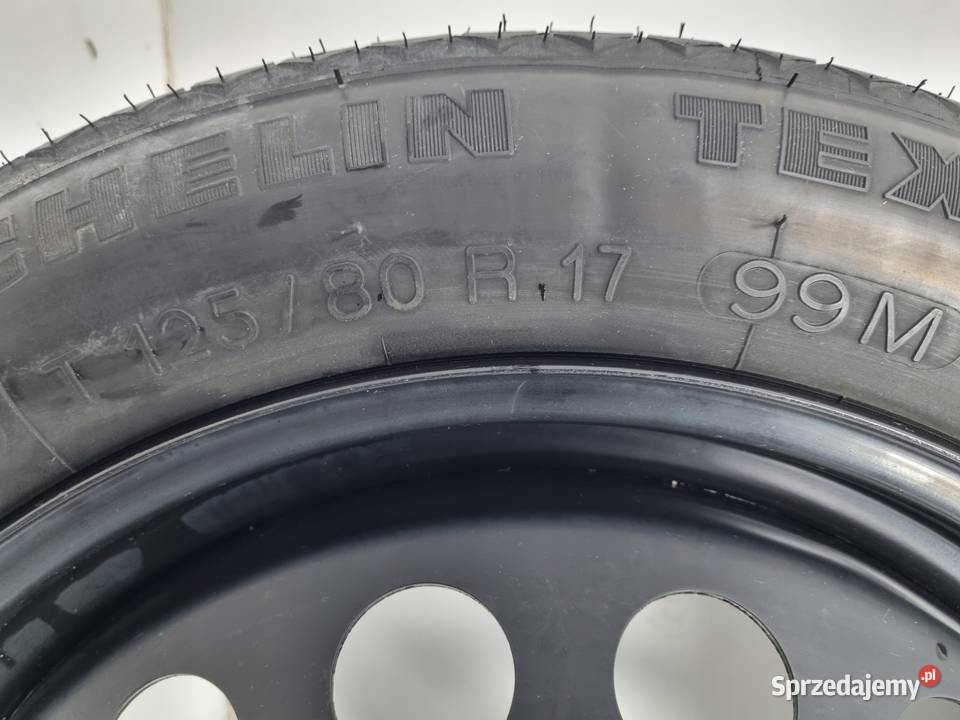 KOŁO DOJAZDOWE 12580 R17 9209872 5x108 Chełm