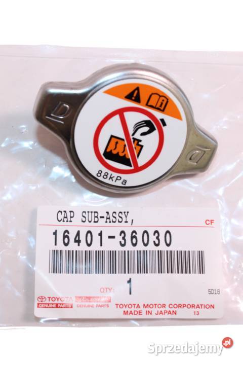 TOYOTA Chr Corolla Korek zbiornika wyrownawczego Pozostałe Kąty Wrocławskie sprzedam