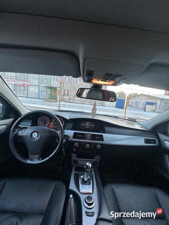 BMW E61 2008 lift 20d automat Panorama skóra Dąbrowa Górnicza