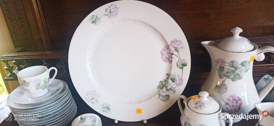 Patera C T Altwasser Germany Hortensje 1927 r Gdańsk