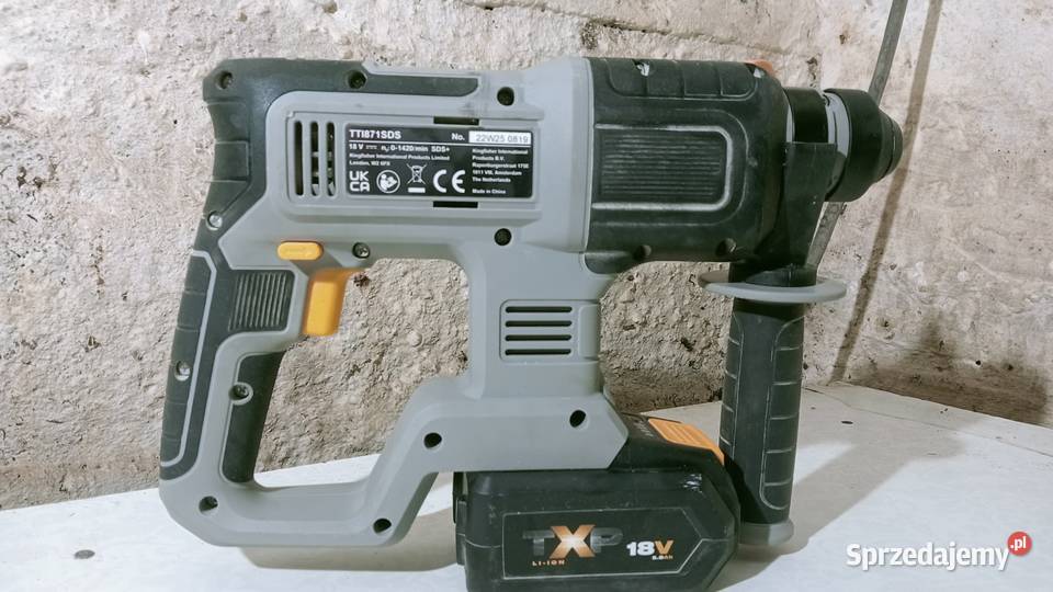 Młotowiertarka akumulatorowa Titan TTI871SDS SDS warmińsko-mazurskie sprzedam