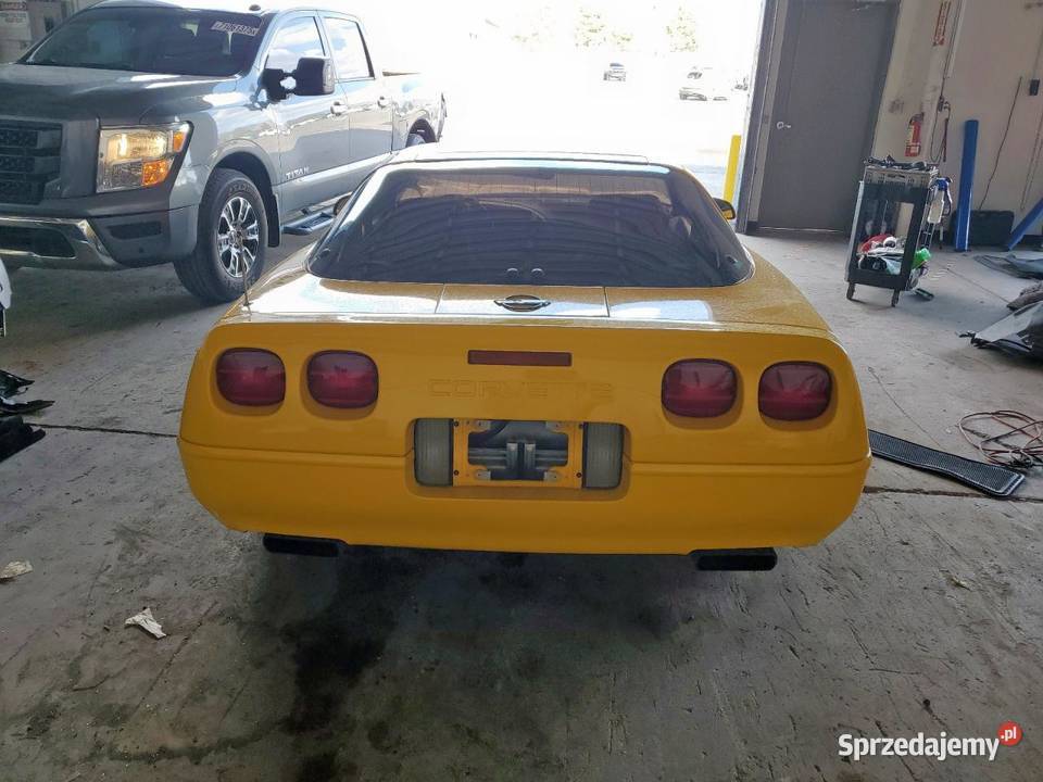 CHEVROLET CORVETTE 1993 Competition Yellow Warszawa