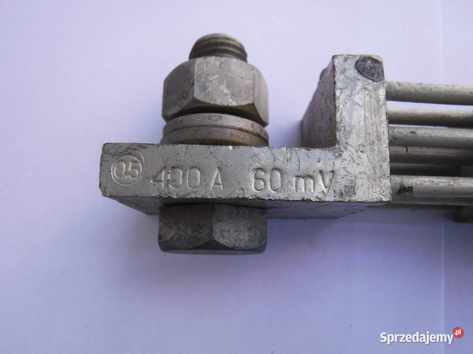 Bocznik pomiarowy 400A 60mV prądowy klasa 05 mazowieckie Szydłowiec