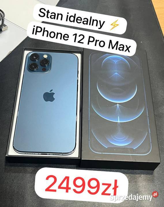 Iphone 12 PRO MAX 128 MABIZ L-Komisowo Komis Strzelce