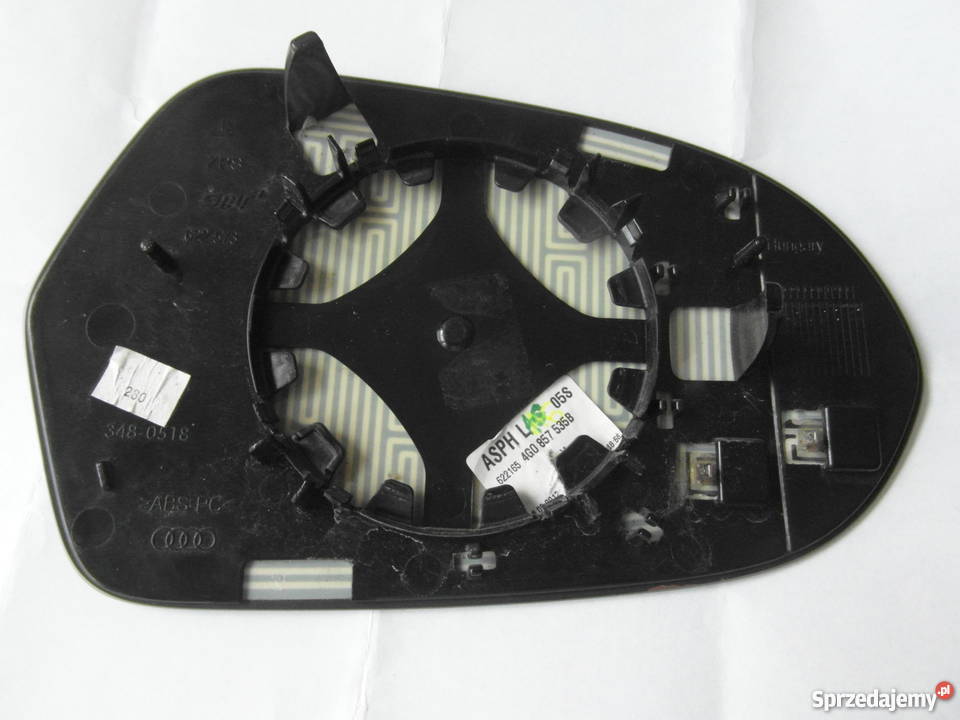 4 lusterko asferyczne lewe audi A6 4G0857535B Szczecin