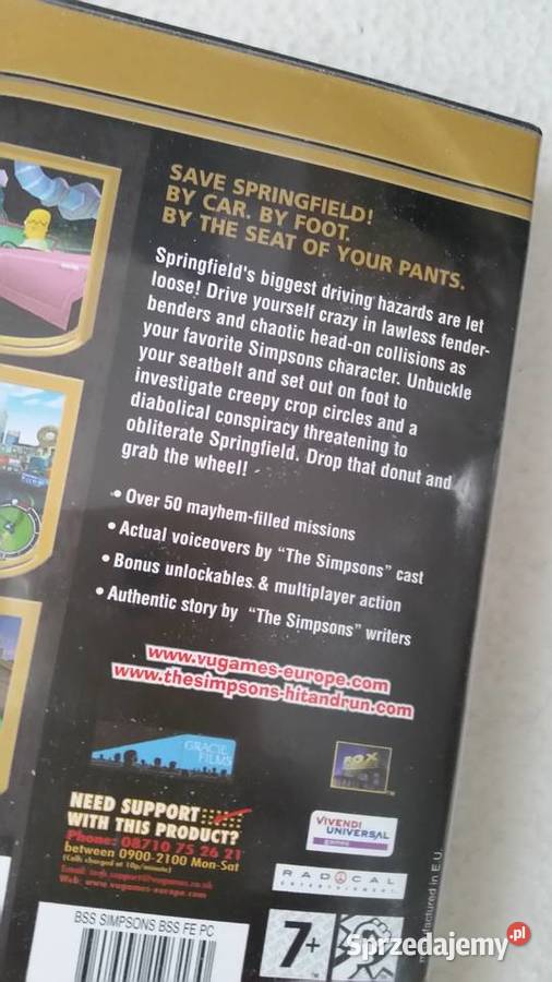 The Simpsons HIT RUN 20032004 PC CDROM Puławy