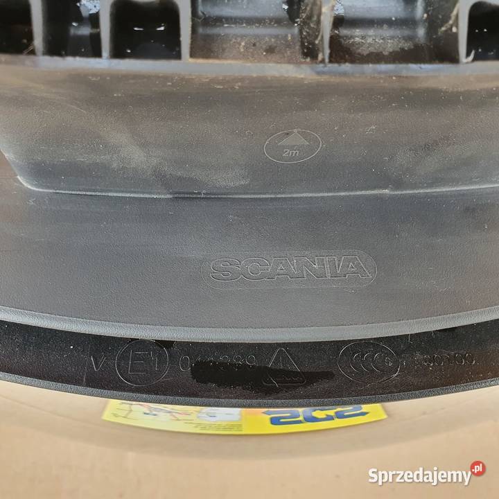 SCANIA R S LUSTERKO KRAWĘŻNIKOWE RAMPOWE Bieleń