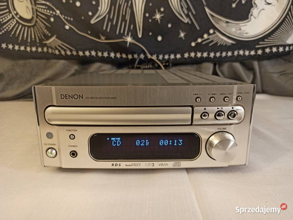 Miniwieża z CD DENON RCDM33 amplituner Kamienna Góra