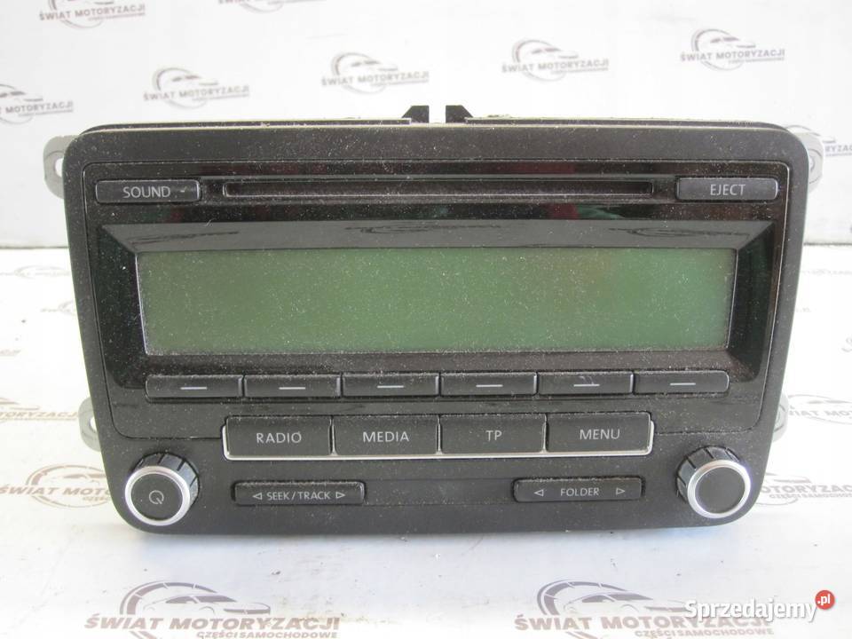 VW GOLF VI 09r radio CD 1K0035186AA 7647201360 Kielce