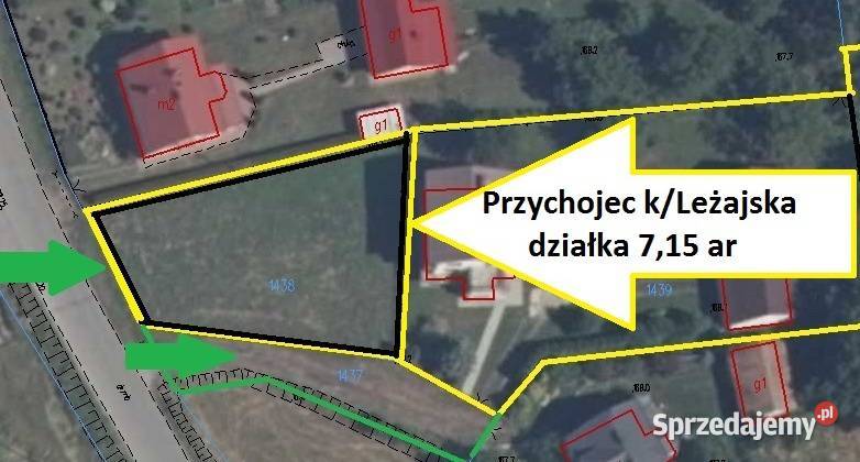 Działka na wsi k/Leżajska