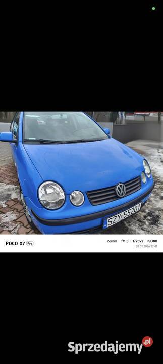 Volkswagen Polo 14 2002r 75 Zygodowice
