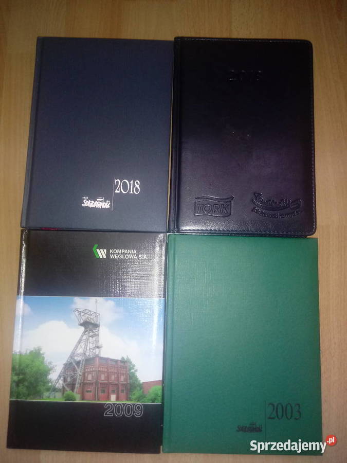 kalendarze solidarność książkowe twarda oprawa Imielin