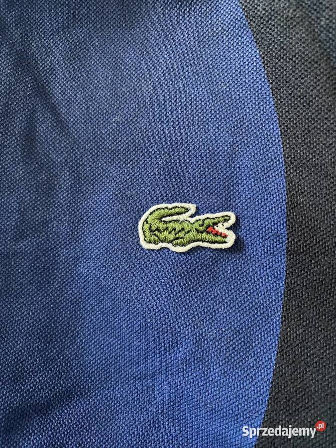 Elegancka Koszulka polo LACOSTE M OKAZJA Odzież codzienna Odzież i bielizna męska Zamość