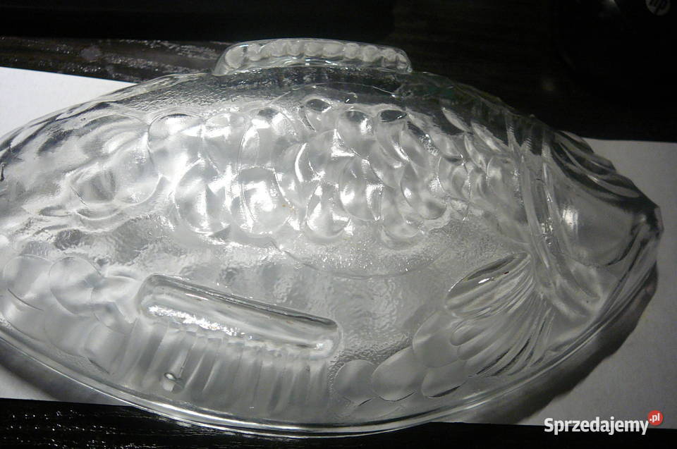 Szkło stare miseczki ryba Wrocław