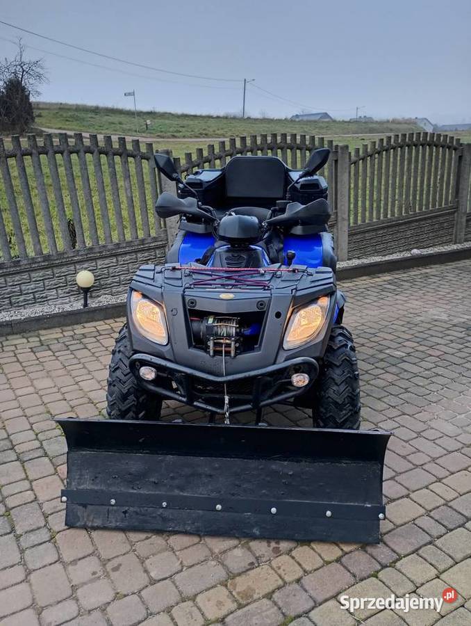 Quad linhai 300 napęd 4x4 zarejestrowany pług do Kielce