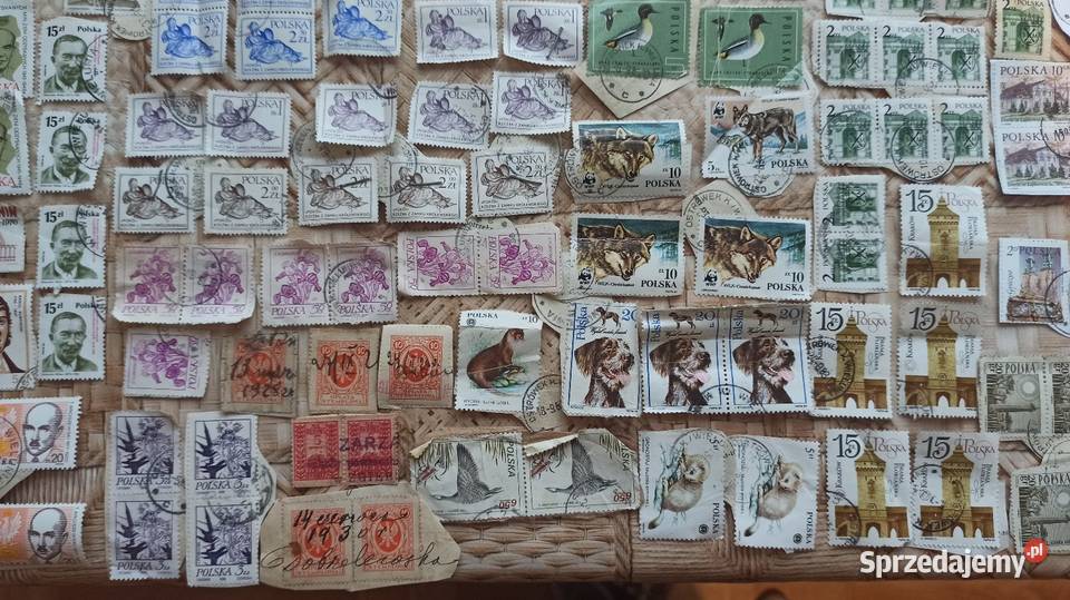 Stare znaczki pocztowe Wieluń