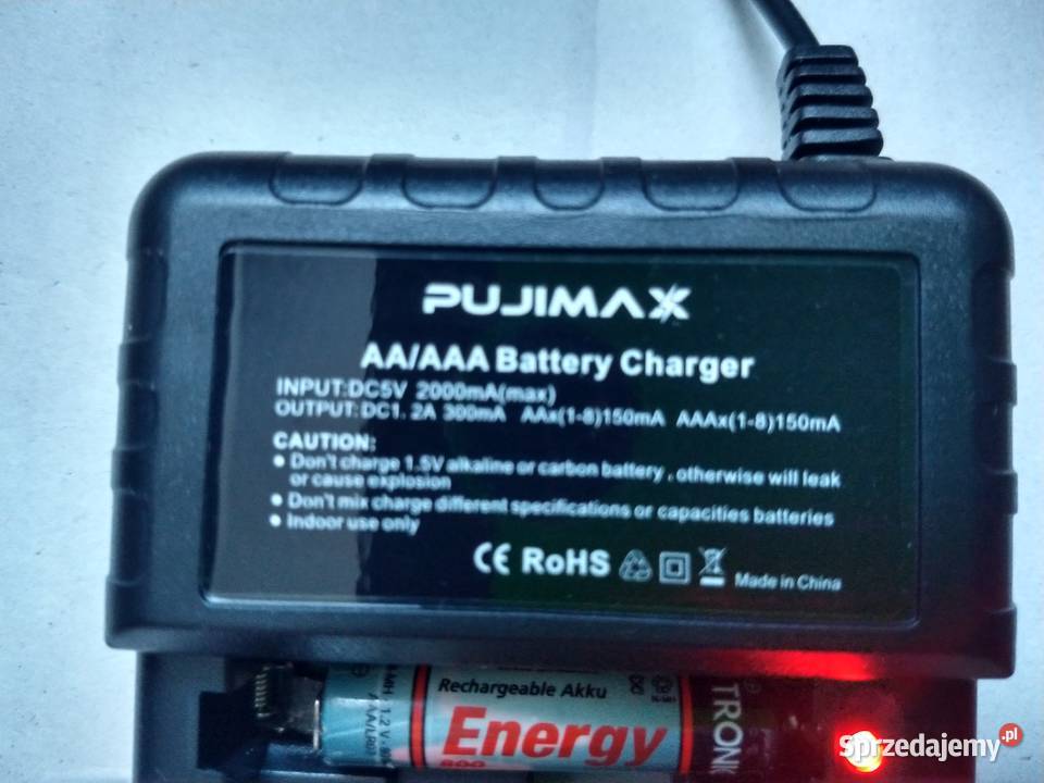 Ładowarka USB do akumulatorów nicd AAAAA 8 Lębork
