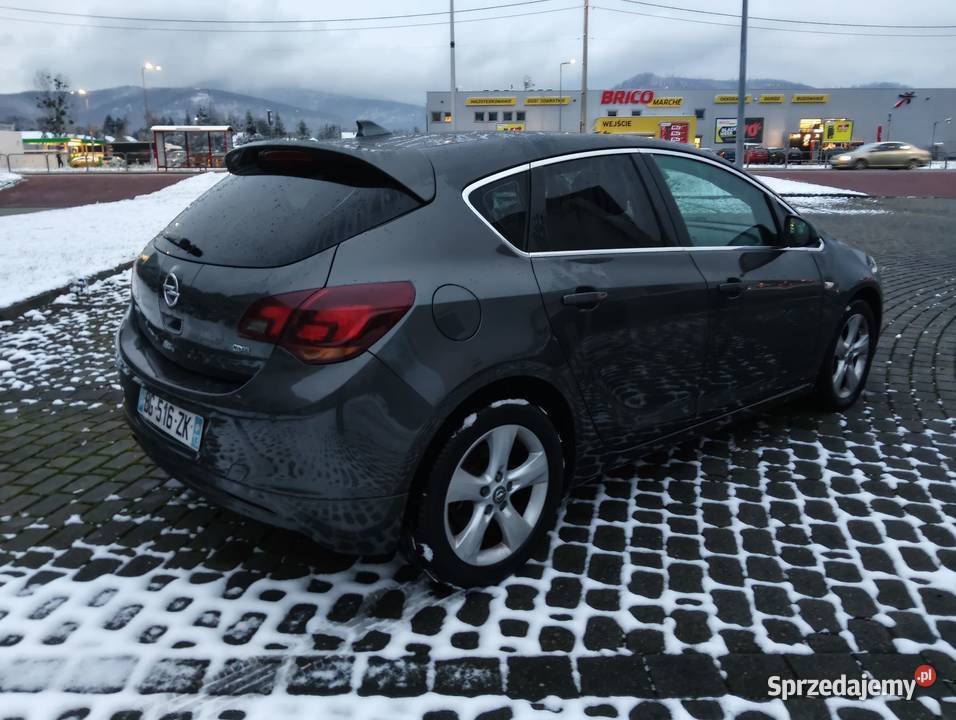 Opel Astra 20 CDTI 160 skóra podgrzewane fotele podgrzewane fotele Bielsko-Biała