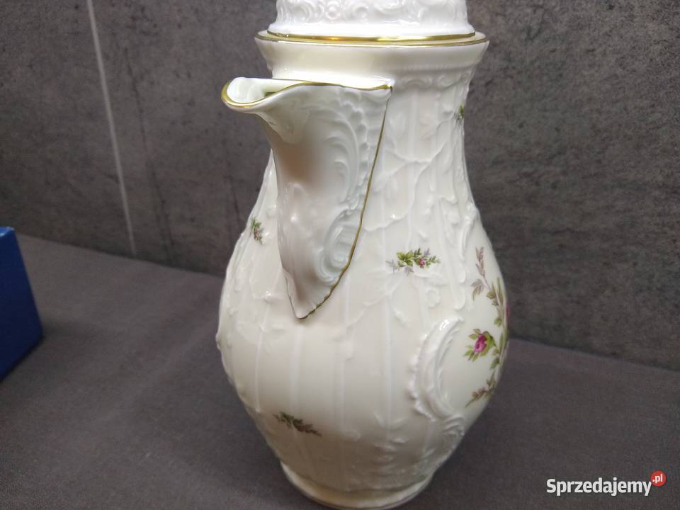 Rosenthal Sanssouci Ramona dzbanek ecru Porcelana i szkło Kalisz