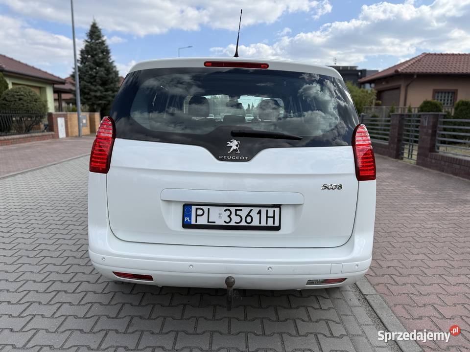 Peugeot 5008 20HDI 2015r LIFT 150 NAVI 7OSB wielkopolskie Leszno