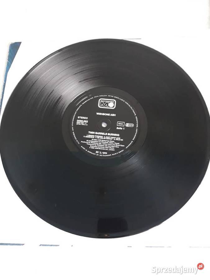 WISHBONE ASH Twin Barrels Burning 1982 Kolekcja Rzeszów