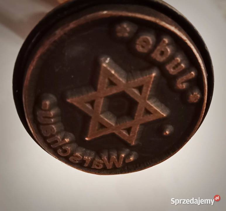 Stempel Jude Warschau II wś Kraków sprzedam
