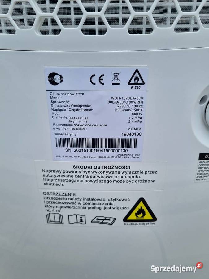 Osuszacz powietrza Pochłaniacz wilgoci Pozostałe Kutno